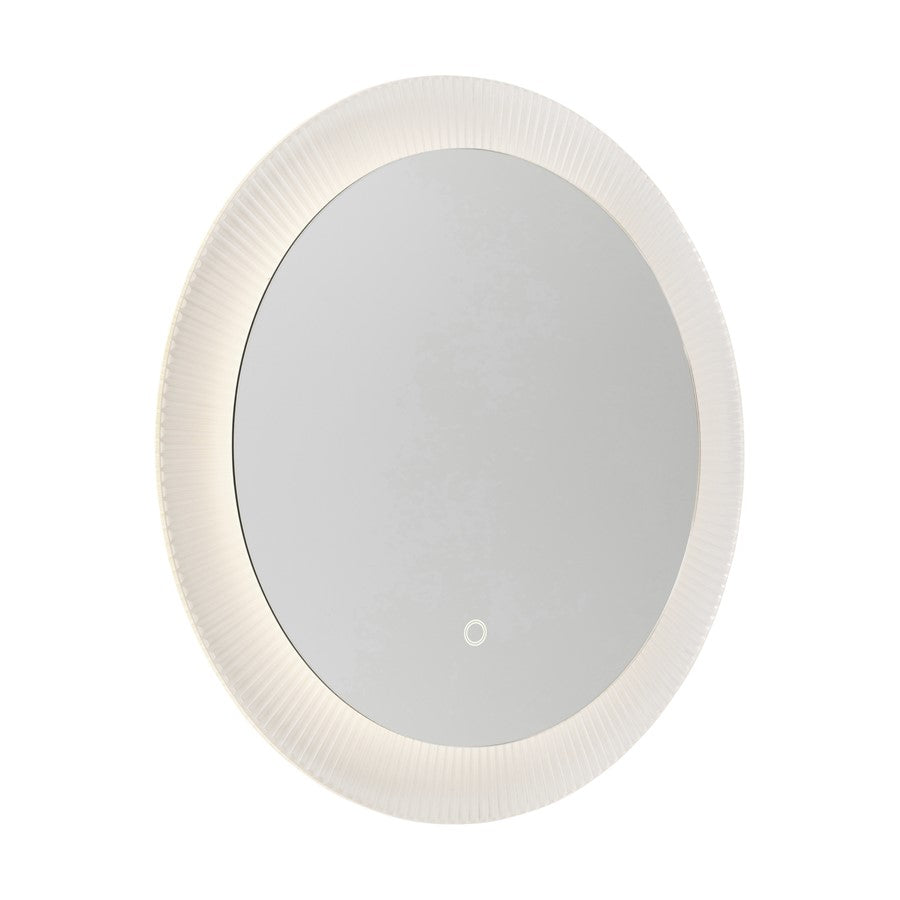 Artcraft Reflections Round Mirror, Clear
