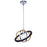 Artcraft Cosmic 1 Light 13" Pendant, Dark Bronze, Chrome, Satin Brass