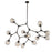 Artcraft Organic 12 Light 46" Chandelier