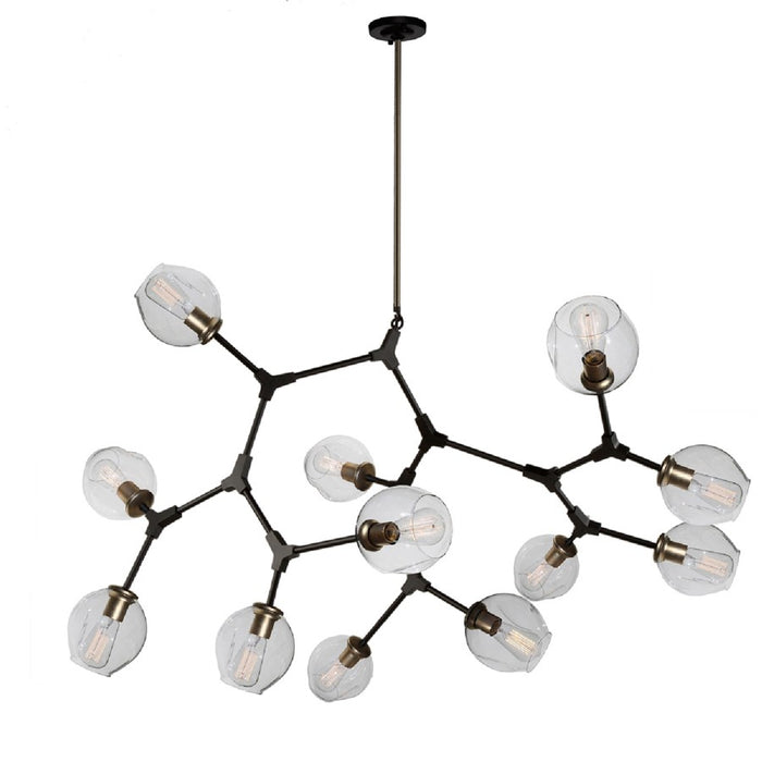 Artcraft Organic 12 Light 46" Chandelier