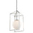 Artcraft Eclispse 1 Light Pendant, Polished Nickel