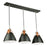 Artcraft Tote 3 Light Island Light, Black/Black