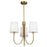 Artcraft Rhythm Chandelier, White
