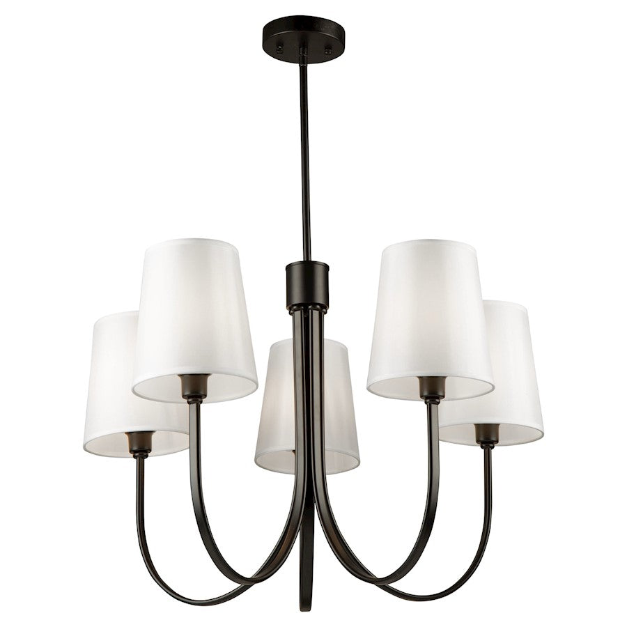 Artcraft Rhythm Chandelier, White