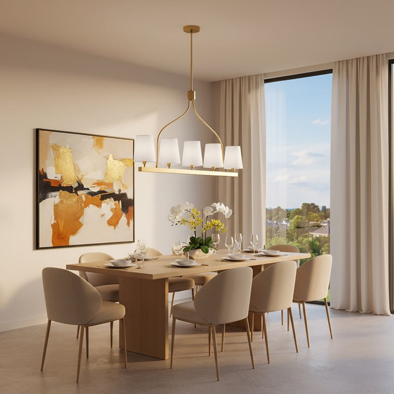 Artcraft Rhythm 5 Light Island Light, White
