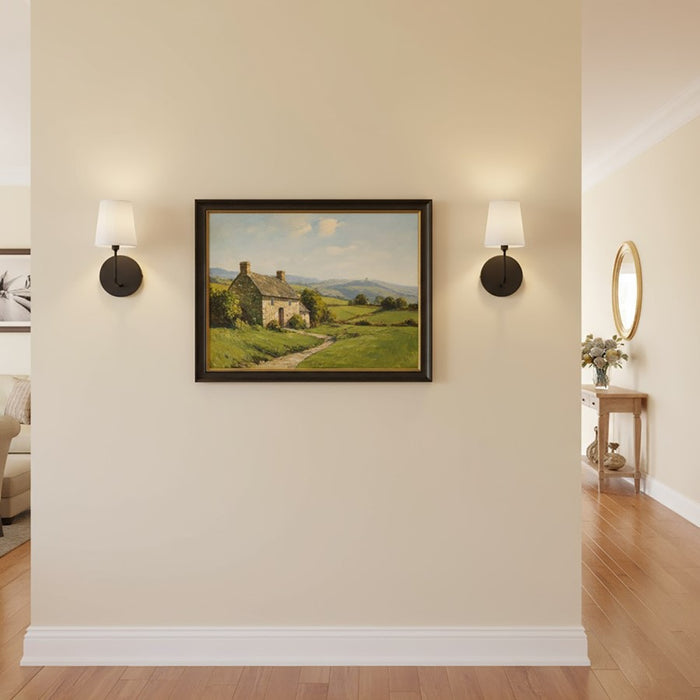 Artcraft Rhythm 1 Light Sconce, White