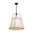 Artcraft Pullman 4 Light Pendant, Black/Cream