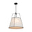 Artcraft Pullman 4 Light Pendant, Black/Cream