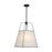 Artcraft Pullman 4 Light Pendant, Black/Cream