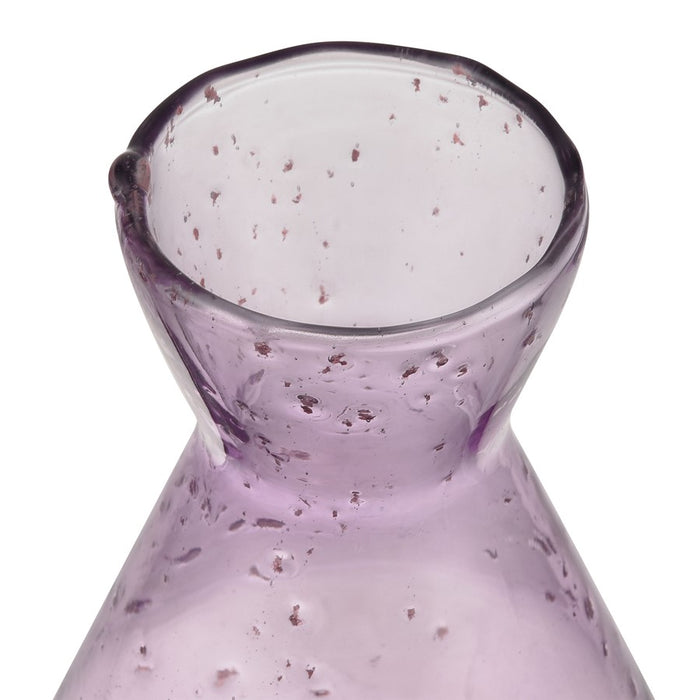 Atlas Lighting Abby Small Vase,Lt Pink