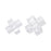 Atlas Lighting Addition Bookend Set of 2, Clear
