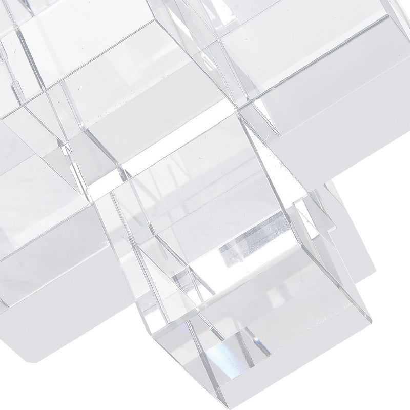 Atlas Lighting Addition Bookend Set of 2, Clear