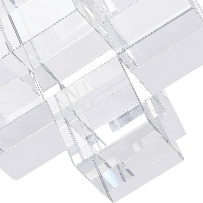 Atlas Lighting Addition Bookend Set of 2, Clear