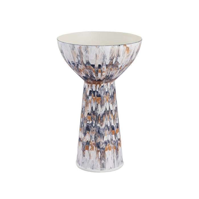 Atlas Lighting Adler Small Pedestal Bowl, Amber