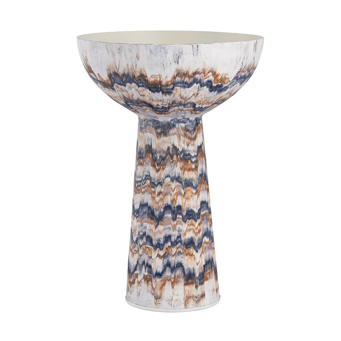 Atlas Lighting Adler Large Pedestal Bowl, Amber