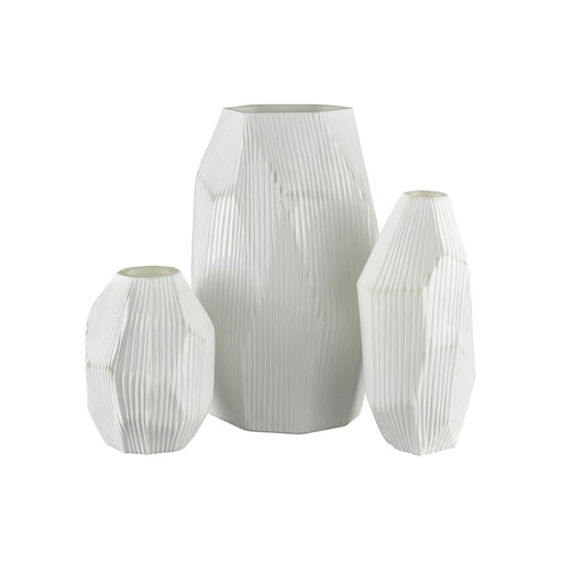 Atlas Lighting Aggie Large Vase, White