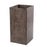 Atlas Lighting Al Fresco Planter, Short Gray