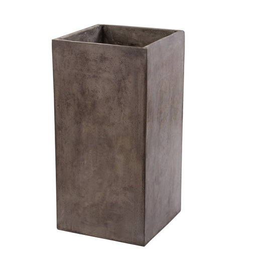 Atlas Lighting Al Fresco Planter, Short Gray