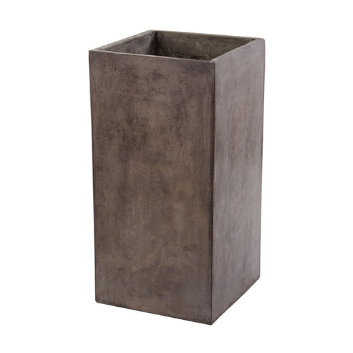 Atlas Lighting Al Fresco Planter, Short Gray