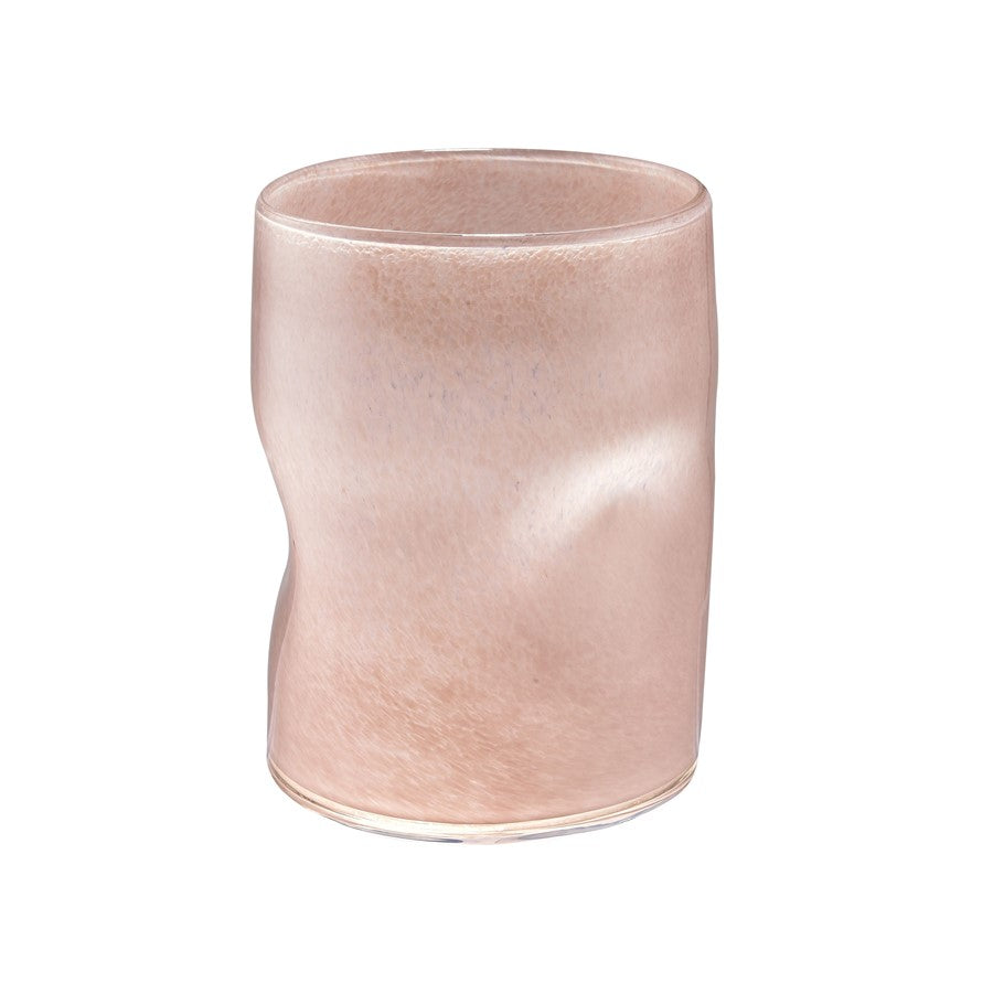 Atlas Lighting Alina Small Vase,Lt Pink