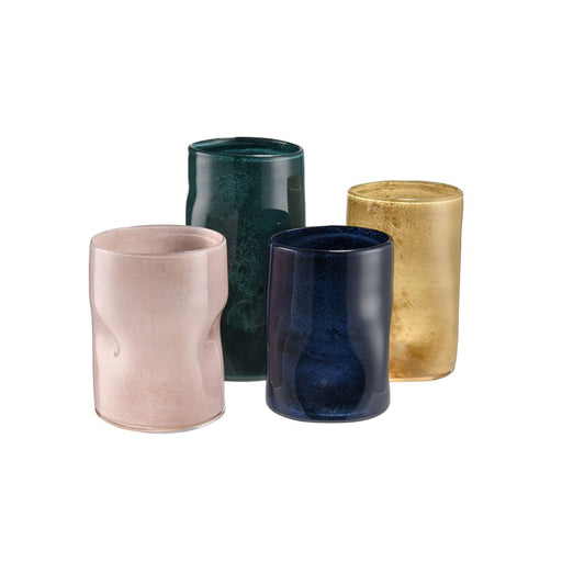 Atlas Lighting Alina Small Vase,Lt Pink