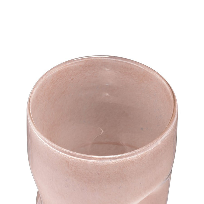 Atlas Lighting Alina Small Vase,Lt Pink