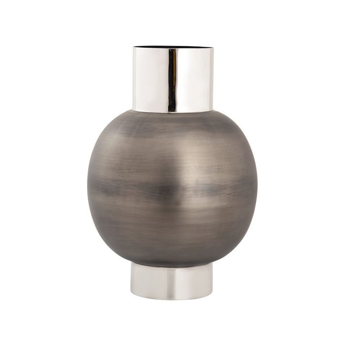 Atlas Lighting Allred Vase, Brushed Gunmetal