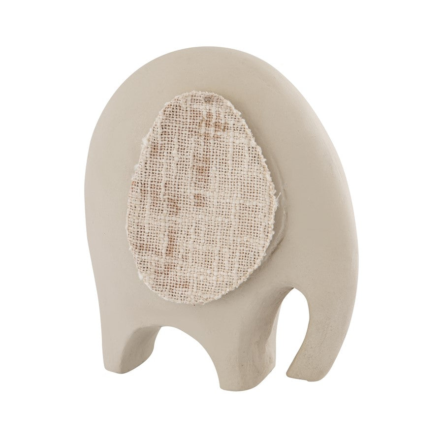 Atlas Lighting Amigo Elephant Object, Cream