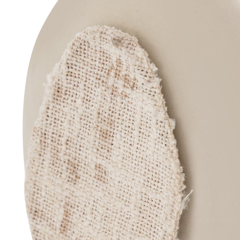 Atlas Lighting Amigo Elephant Object | Matte Beige Composite and Cream Fabric | Modern Living Room & Office Decor | Model AC11031-01