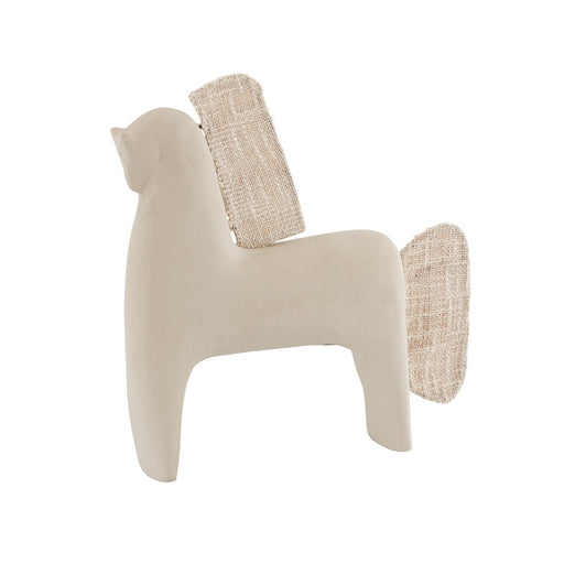 Atlas Lighting Amigo Horse Object, Cream