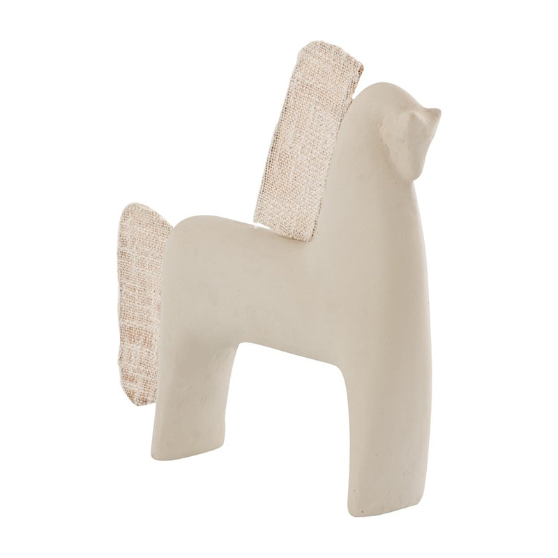 Atlas Lighting Amigo Horse Object, Cream
