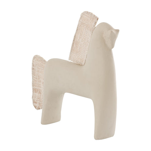 Atlas Lighting Amigo Horse Object, Cream