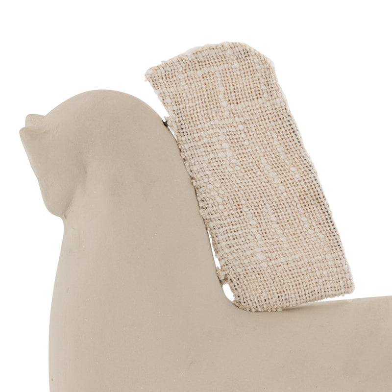 Atlas Lighting Amigo Horse Object, Cream