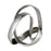 Atlas Lighting Amos Sculpture, Aged Silver