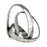 Atlas Lighting Amos Sculpture, Aged Silver