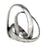 Atlas Lighting Amos Sculpture, Aged Silver