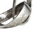 Atlas Lighting Amos Sculpture, Aged Silver