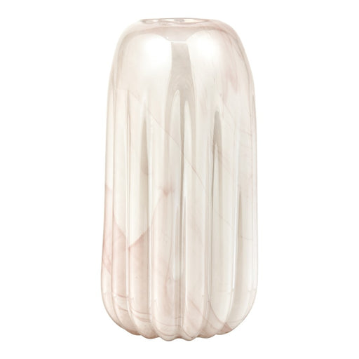 Atlas Lighting Amplitude Large Vase, Marbled Pink
