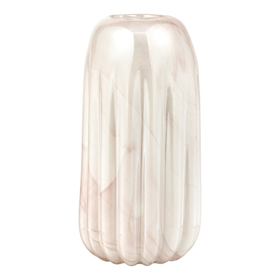 Atlas Lighting Amplitude Large Vase, Marbled Pink