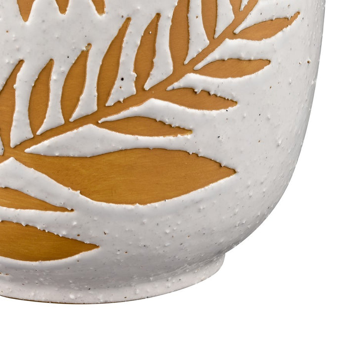 Atlas Lighting Annie Medium Vase, White
