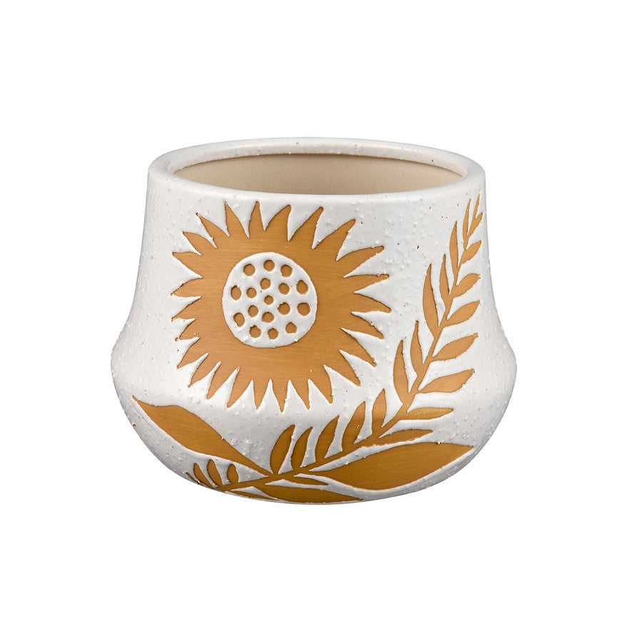 Atlas Lighting Annie Small Vase, White