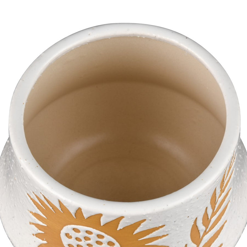 Atlas Lighting Annie Small Vase, White
