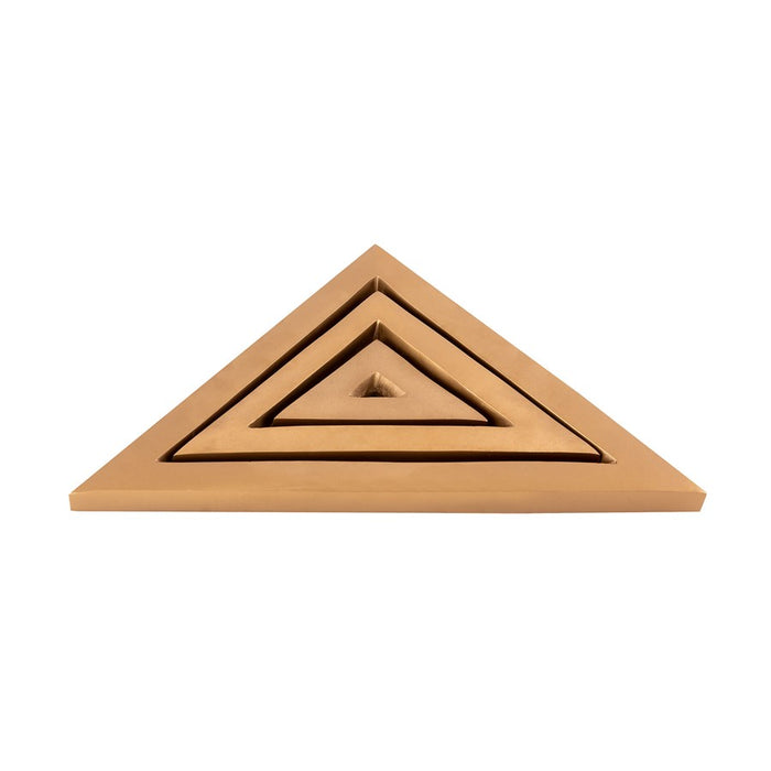 Atlas Lighting Ara Object Set of 3, Gold