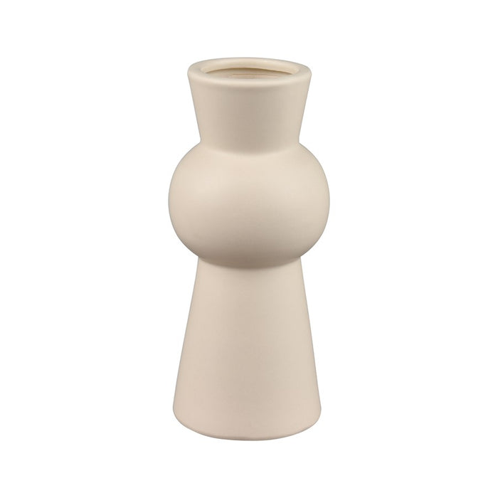 Atlas Lighting Arcas Medium Vase, Cream