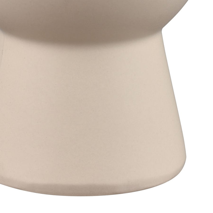 Atlas Lighting Arcas Medium Vase, Cream