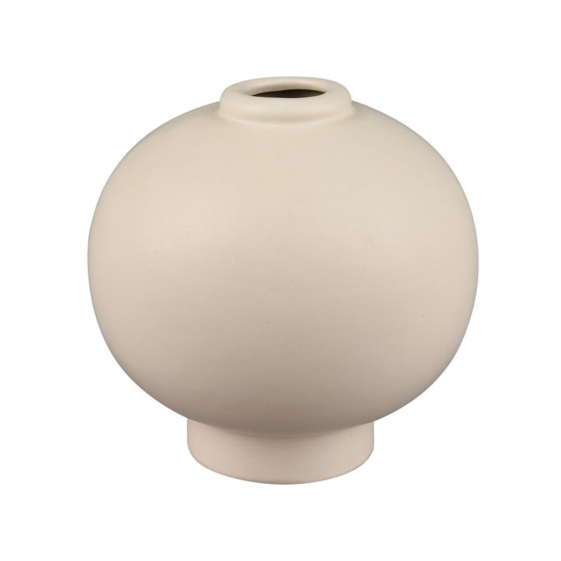 Atlas Lighting Arcas Small Vase, Cream