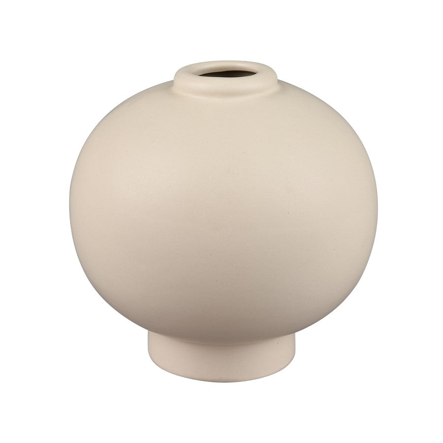 Atlas Lighting Arcas Small Vase, Cream