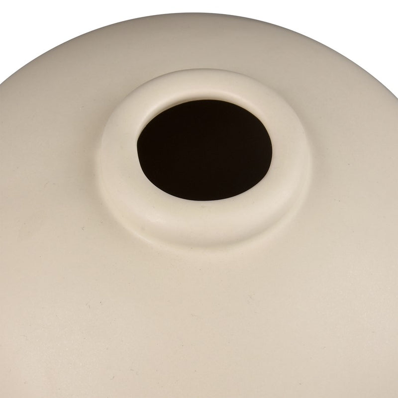 Atlas Lighting Arcas Small Vase, Cream
