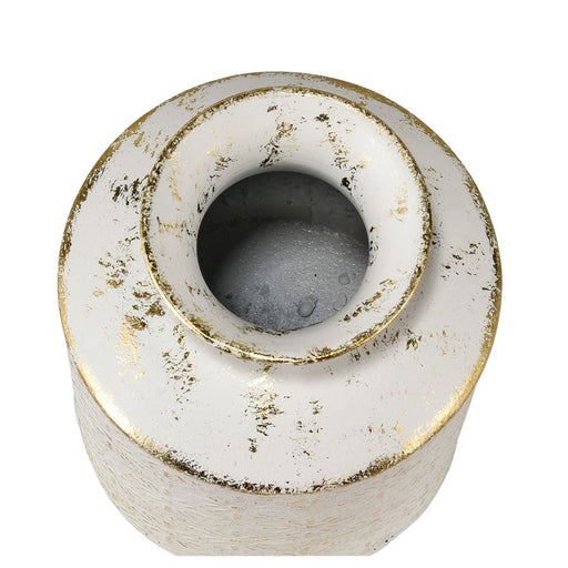 Atlas Lighting Ardoz Vase Set of 2, Antique White