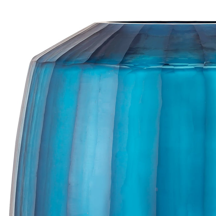 Atlas Lighting Aria Large Vase, Blue